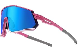 Suertree Polarizadas Gafas de Ciclismo Deportivas Mujeres Hombres TR90 UV400 Bici MTB Bicicleta Carrera Conducción
