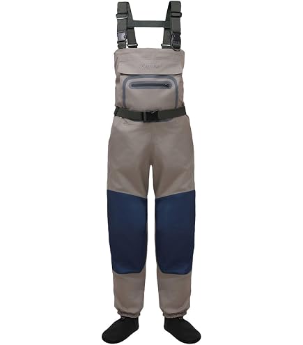 Wader Respirant Daiwa 4 Couches - Taille L, 42/43, Poches étanches, Pour Longue Marche