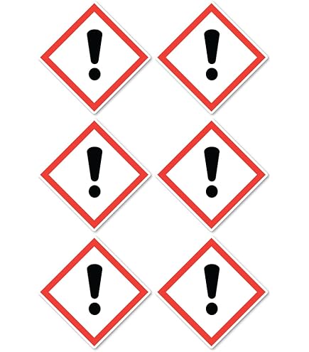 ISecur Autocollant De Danger I Film Résistant Aux Intempéries Avec