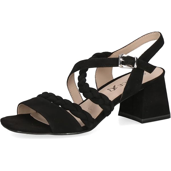 Sandales à Talons Caprice - Largeur G, Talon 80 Mm, Cuir
