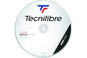 Tecnifibre Bobine 200M-RAZOR Code Blue 1.30 - Cordón de Tenis para Adulto, Unisex, Azul, único