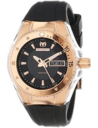 TechnoMarine 110037 - Reloj , correa de goma color negro