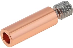 DiGiYes Bimétallique Thermique en cuivre et Titane TC4 Haute température Heatbreak pour imprimante 3D CR10 S4 S5 Ender 3 V2 Ender3 Pro Ender 5 CS3 Hotend Upgrade