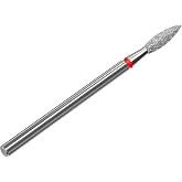STALEKS PRO - DIAMANT BIT - Flame (red ring) I Nail clipper accessory I Manicure and pedicure bits APARATIVES I FA10R023/10 F