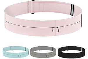 JIAYOULC Unisex Running Belt with Water Bottle Women Men Runner Waist Pack Phone Holder Bag for Marathon Jogging Sport Workout Exercise Fitness (Pink, Medium)