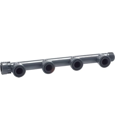 Raccordo Distributore Rain Bird A 4 Vie In PVC: Per Impianti Di Irrigazione, Filettatura Da 1 Pollice