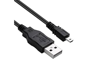 DRAGON TRADING Olympus VR-350, VR-360, X-36, X-990 CABLE USB para cámara digital cargador de batería por DragonTrading®