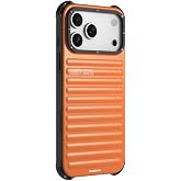 YOUNGKIT iPhone 17 Pro Max ile uyumlu Kılıf Mat Renkli Tasarım Youngkit True Color Serisi Kapak Turuncu