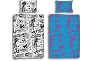My sweety pop - Parure da letto - Fortnite - 2 pezzi - Bambino - Copripiumino ragazzo - reversibile - 140 x 200 - Federa - 70 x 90 cm Biancheria da letto - 100% cotone - Idea regalo