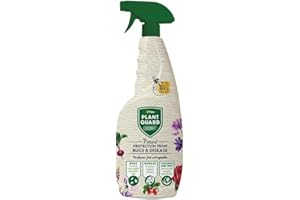 VITAX LTD VITAX Organic Plant Guard Spray 750ml, provides natural protection from bugs and disease. Removes pests, fungal spores, dust and wax from plants,