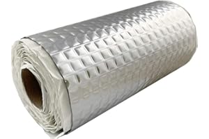 ABM ENJOY THE SILENCE ABM Alubutyl 2.0mm 25 cm x 375 cm Dämmmatte selbstklebend kein Bitum Anti Dröhn Matte Auto Dämmung