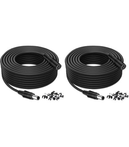 Câble D'extension D'alimentation DC 2.1mm – Mâle à Femelle, 3 M, Pour Caméra De Recul, écran Voiture, LED 12V/24V - 9