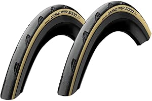 Ziegenpeter Continental Grand Prix 5000 - Cubiertas plegables para bicicleta de carretera (2 unidades, 25-622, 700 x 25 C)