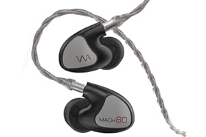 Westone Audio - Écouteurs filaires IEM universels Mach 80-8 écouteurs Intra-Auriculaires Professionnels à Armature équilibrée avec câble Linum® ESTRON ULTRABaX™
