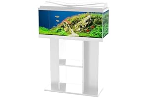 Ciano WHITE Aqua 80 SET - LED Tropical Glass Aquarium