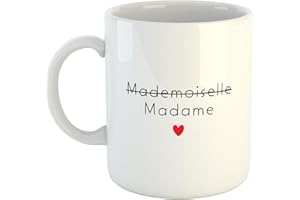 Kiribou Mug EVJF « Madame » - Cadeau Parfait Pour Future Mariée