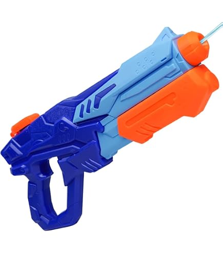 Super Wasserpistole Soaker Squirt Wasser Blaster Outdoor Beach Garden Wasserspaß Aktivität & Erwachsene Blaster (Blau) Spielzeug