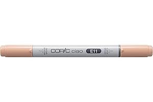 COPIC Ciao Coloured Marker Pen - (E-11) Barley Beige, For Art & Crafts, Colouring, Graphics, Highlighter, Design, Anime, Professional & Beginners, Art Supplies & Colouring Books