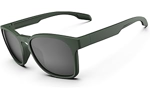 HAAYOT Mens Sunglasses Polarised Women Sun Glasses Flexible Lightweight TR90 Frame UV400 Protection Driving Fishing Golf Travel