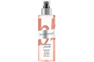 ‎BRUNO BANANI bruno banani Magnetic Woman - Body Splash - Amber Gourmand perfumy damskie - 1 opakowanie (1x 250 ml)