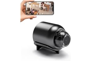 LUFEIS Mini Cámara Espía Oculta, 1080P HD Mini WiFi Camara Oculta, Cámaras Espias Ocultas Pequeñas, con Sensor de Movimiento y Visión Nocturna Vigilancia Camara WiFi, para Interior, Exterior