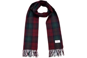 TG Thistle Gem Traditional Tartan Clan Scarves – Multicolor, super-soft Scottish Clan Tartan Scarf - Perfect for both Men and Women