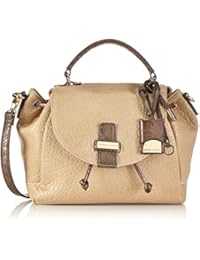 More & More Rose Handtasche mit Überschlag - Bolso de mano de material sintético mujer