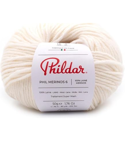 Laine Mérinos Woolly Yarn - 100% Laine Irrétrécissable - 50g/100m - Pour Tricot Et Crochet - Couleur Jaune