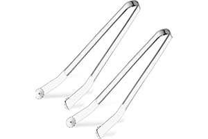 BESSY SHOP Pince Barbecue à Roulette,2 Pièce Pince a Barbecue,Ustensiles Barbecue,Pince Barbecue Longue,Pour le Tournage des Saucisses,Isolation Thermique,Pince Barbecue Roulette