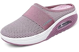 YisiNP Femmes Homme Confortable Chaussures de Randonnée Orthopédiques pour Diabétiques Pantoufles