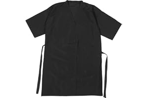 Beavorty Mantello Da Parrucchiere Professionale Grembiule Da Toelettatura Unisex Grembiule Da Cliente In Stile Kimono Per Parrucchiere Spa Antistatico E Impermeabile, Taglia Unica, Lavabile