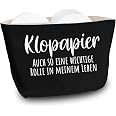 Toilettenpapier-Aufbewahrung – 2 Stück, Aus Baumwolle-Leinen, Witzige Klopapier-Organizer Für Badezimmer-Deko