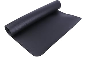 BIBEST Tapis Anti Bruit pour Appareils de Fitness - Antidérapant, Anti Vibration, Multifonctionnel - Pour Course, Rameurs, Cycles, Crosstrainers - Épaisseur 4mm, 120x60cm