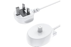 BENSN Charger for Braun Oral B Electric Toothbrush, Charger UK for Oral-B Vitality Pro Pro 1 Pro 3 3500 Smart 6 6000N iO2 iO3 iO4 iO5 iO6 Type 3757 Power Tooth brush Adaptor Plug, IP67 Waterproof