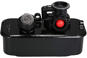 Carrfan Ensamblaje de Carburador del Cortacésped del Tanque de Gas Combustible Aptos para Briggs & Stratton 499809 498809A 494406