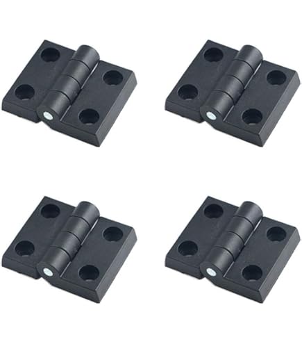 Lot De 4 Charnières De Porte Pliables En Nylon ABS Pour