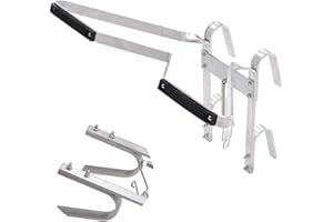 JAOSY Ladder Stand Off Bracket Ladder Stay Use on Corners, Universal V-Shaped Down Pipe Stand Off, Ladder Accessory Helps Stop Your Ladder Slipping and Keep Safety Direct from Manufacture Fits Most Ladders