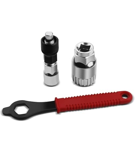 Boulon De Manivelle De Vélo Auto-Extractif 24/30mm Pour Rotor Aldhu Vis De Manivelle De V Lo Capuchon Noir