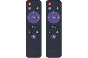 Paquet de 2 Ersätt Fjärrkontroll som passar för MXQ TV Box H96 Mini, H603