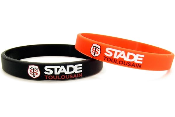 Stade Toulousain 2 x bracelet Toulouse Collection officielle - Rugby