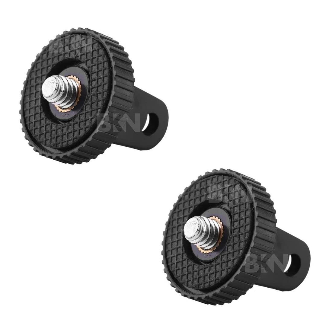BKN® Tripod Mount Screw Adapter Compatible with GoPro Hero 9 8 7 6 5 4 3+ 3 Mount to 1/4 Thread Used for GoPro Hero SJCAM Xiaomi YI - Set of 2