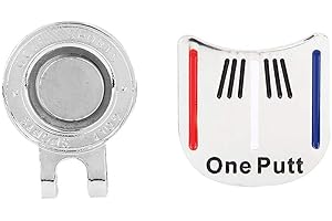 QITERR Durable metal golf mini magnetic ball tag golf cap sunshade clip accessories