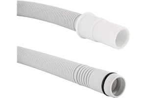 DL-pro Tuyau d'évacuation 2,29 m 19/19 mm de diamètre pour modèles Bosch Siemens iQ300 iQ500 iQ700 StudioLine Avantixx Logixx Maxx pour 668114 00668114 Tuyau d'égout pour lave-vaisselle