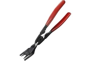 XIHXWL Trim Removal Tool, Plastic Rivet Remover Plier for Car Door Panel, Fastener Clip Removal Tool for Dashboard, Interior Panel, Upholstery, Alloy Steel Car Trim Clip Pliers