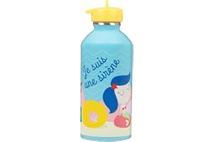 Draeger Paris - Borraccia in acciaio inox per bambini - Je suis Une sirène
