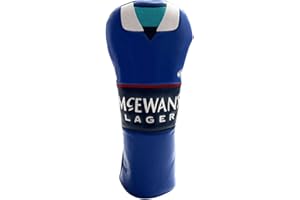 Caddy Club Golf Headcovers – Driver Headcover – Perfect Golf Gift – Fits All Major Brands – Classic Football Club Designs – Premium Stitching, Durable Lining – Multiple Designs