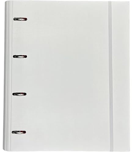 Carpeta Con 4 Anillas Liderpapel 79309 - Din A4 - Color Rosa - Ideal Para Organizar