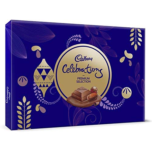 Cadbury Celebrations Premium Assorted Chocolate Gift Pack, 286.3g and Cadbury Bournville Dark Chocolate Bar with Cranberry, 80 gm (Pack of 5)