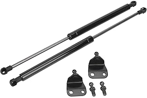 Zeafree 2X Universel 400Mm 300N Couverture de Voiture Capot Capot ArrièRe Coffre Hayon Amortisseur Ascenseur Jambe de Force Barre de Support Ressort à Gaz