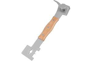TOPINCN Multifunctional Hive Tool, Stainless Steel Bee Keeper Hive Tool Beekeeping Tool Scraper Beekeeper Equipment